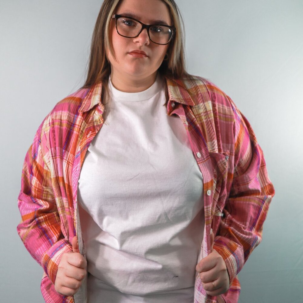 Pink Floyd Reworked Flannel Shirt - Picture 2 of 5